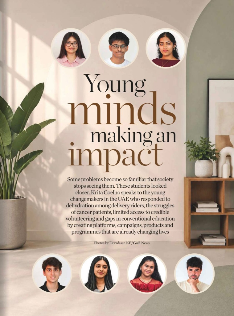 Gulf News Friday Magazine Article Page