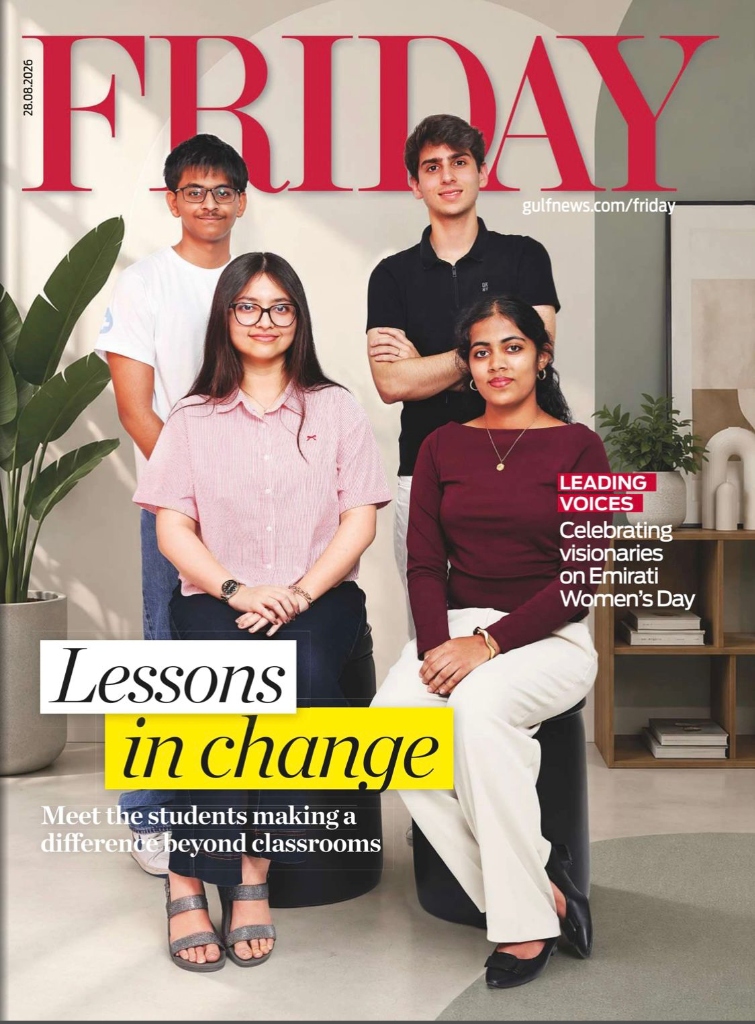 Gulf News Friday Magazine Cover